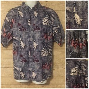 Men’s Clearwater Outfitters button up shirt.